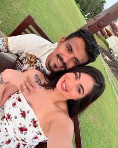 Maheesh Theekshana Wife