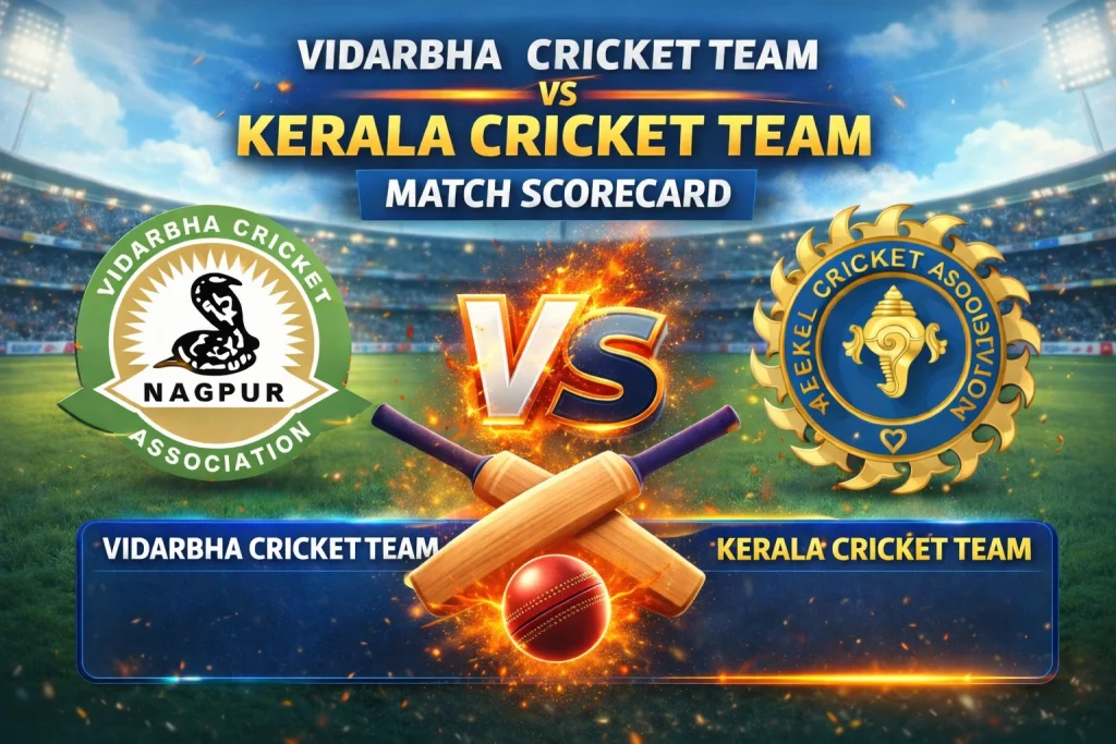 Vidarbha Cricket Team vs Kerala Cricket Team Match Scorecard